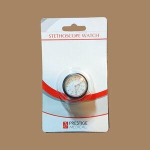 Prestige Medical Black Stethoscope Watch